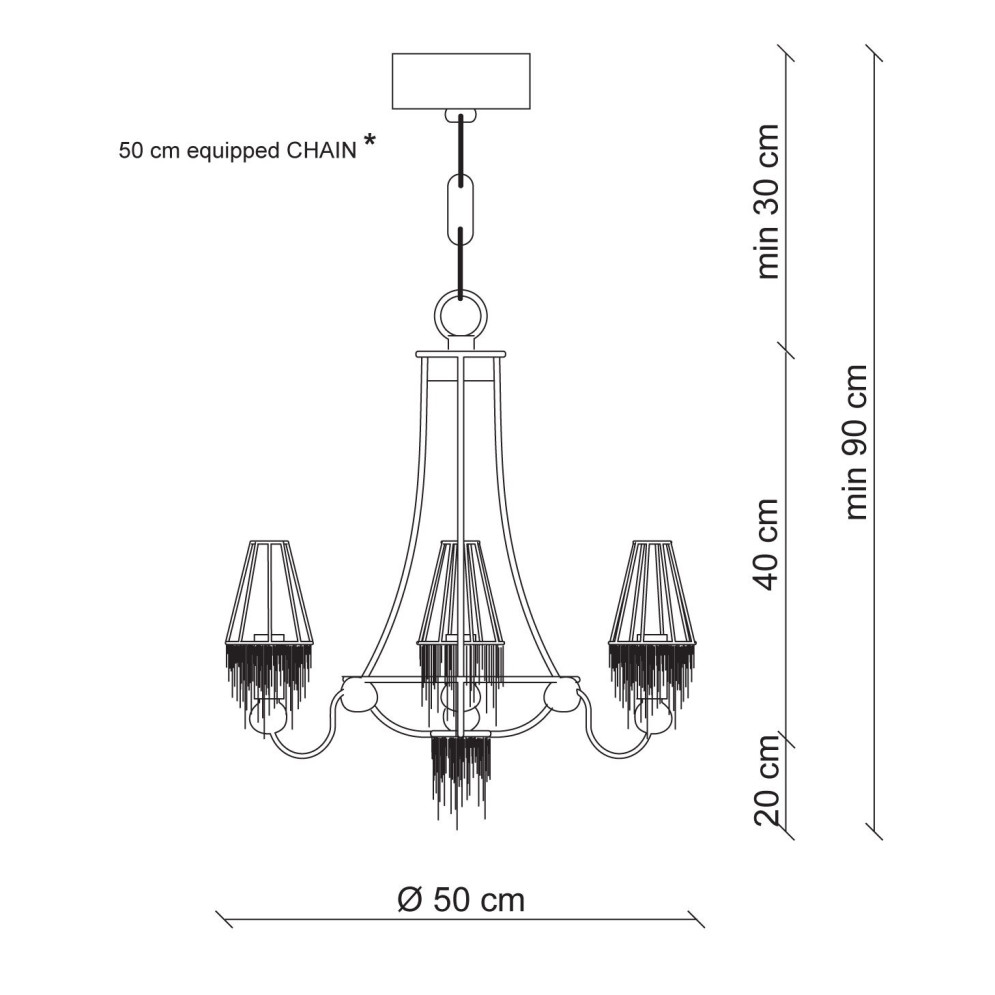 Люстра Patrizia Garganti Ontherocks PG009