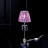 Настольная лампа Beby Violet 0118L01 Chrome 184 SW Blu Violet