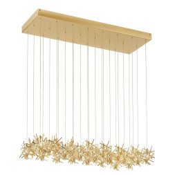 Потолочный светильник IDL Stardust 610/24 brushed matt light gold + light gold