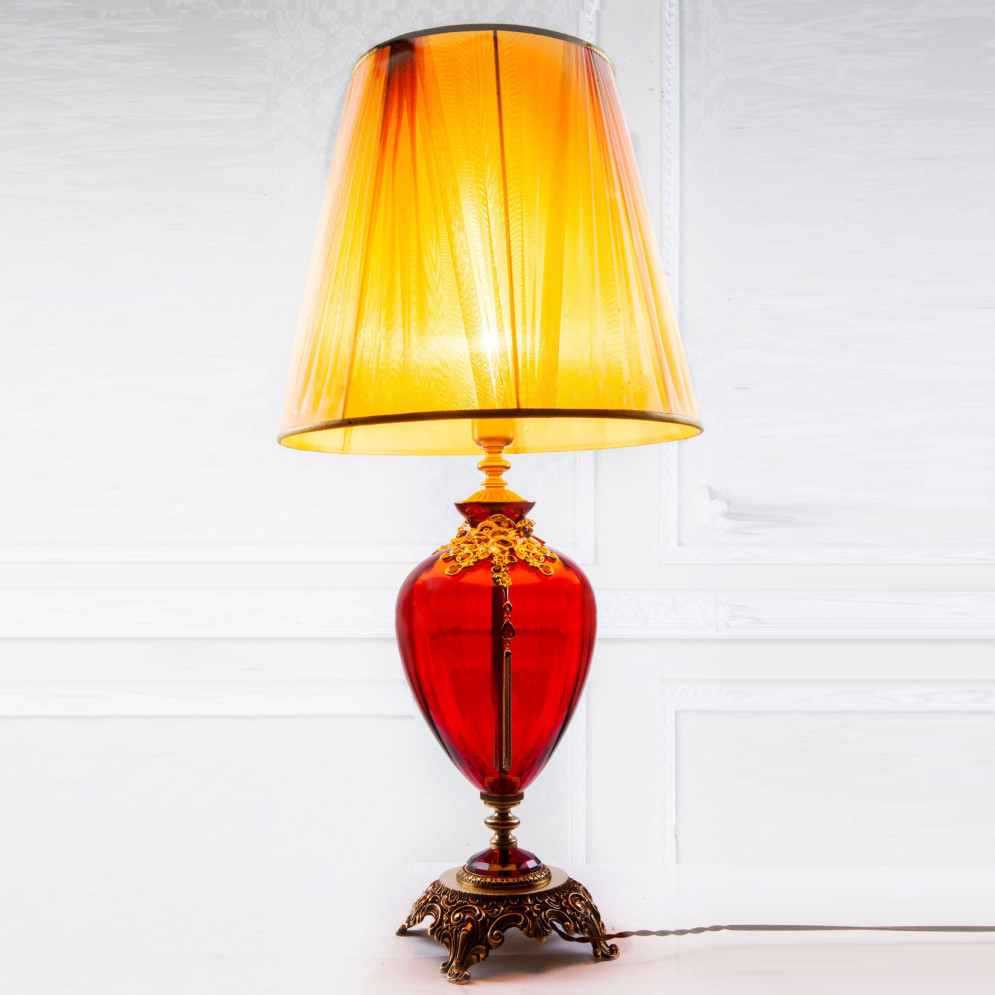 Настольная лампа Euroluce Nausicaa LG1 gold Ruby
