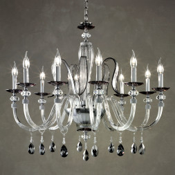 Люстра Euroluce Amelie L10 silver