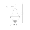 Подвесной светильник Baga Eva 7609
