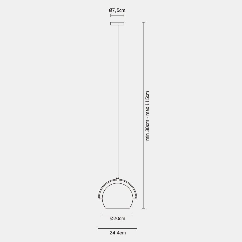 Подвесной светильник Fabbian Beluga White D57 A21 01
