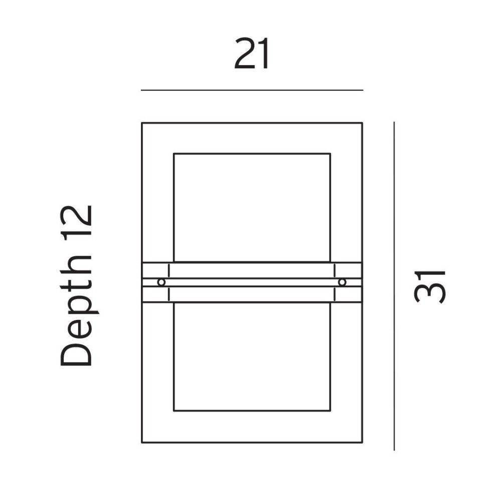 Уличный настенный светильник Norlys Basel 660B