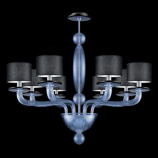 Люстра La Murrina Neptune S/8 blue black