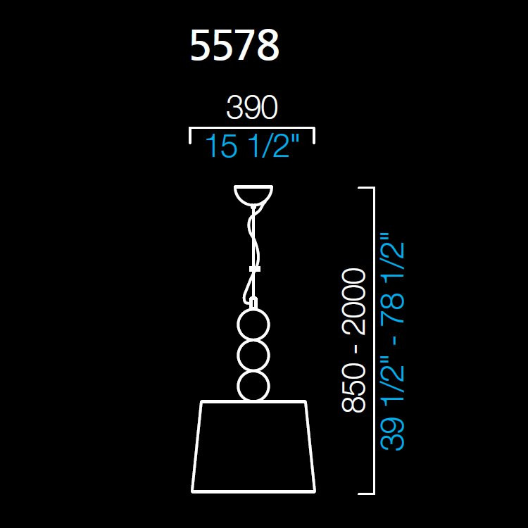 Подвесной светильник Barovier&amp;Toso Marta 5578/AL/NN