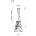 Подвесной светильник Fabbian Stick F23 A03 69