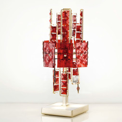 Настольная лампа IDL Crystalline 493/3L red