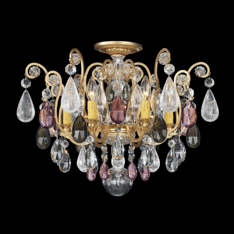 Потолочная люстра Schonbek Renaissance Rock Crystal 3584-22AD