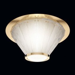 Потолочный светильник Beby Group Milano Deco 8030Q07 Light gold Transparent Glass