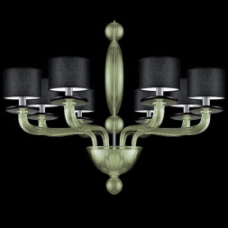 Люстра La Murrina Neptune S/8 green black