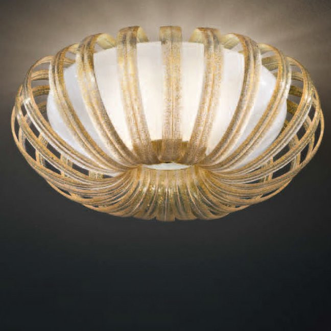 Потолочный светильник Italamp Soon 2318/PL PVC Glitter Oro