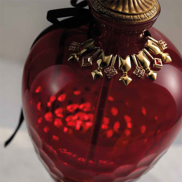 Настольная лампа Euroluce Coco LG1 gold Rubino