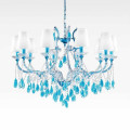 Люстра Beby Group Nuovo Vintage 6100/10 Celeste White silk Celeste