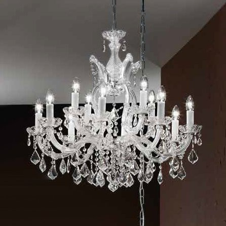 Люстра Orion Leuchten LU 2391/8+4 MT-silber