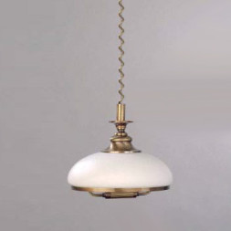Подвесной светильник Orion HL 6-1342 patina/Zug/414 opal/patina