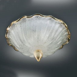 Настенно-потолочный светильник Vetri Lamp 1132/45 Cristallo/Oro 24 Kt.