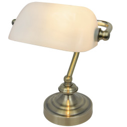 Настольная лампа Orion Leuchten LA 4-1165/1 Patina/opal