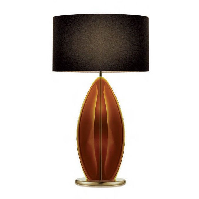 Настольная лампа La Murrina Coconut P black