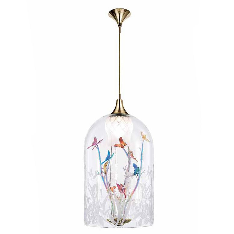 Подвесной светильник La Murrina Jardin de Verre S Pendant 2L butterfly