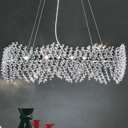 Подвесной светильник Renzo Del Ventisette L 14218/10 SW DEC. CROMO