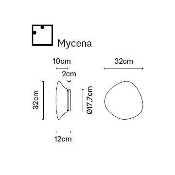 Настенно-потолочный светильник Fabbian Lumi F07 G39 01