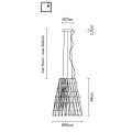 Подвесной светильник Fabbian Stick F23 A08 69