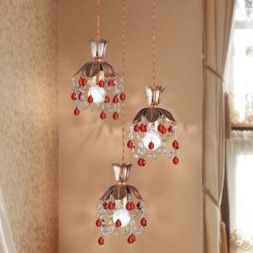 Подвесной светильник Renzo Del Ventisette &quot;Sinuosa&quot; S 13963/3 DEC. 055