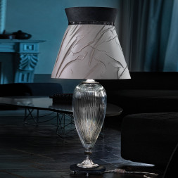 Настольная лампа Euroluce Supreme LG1 silver Clear