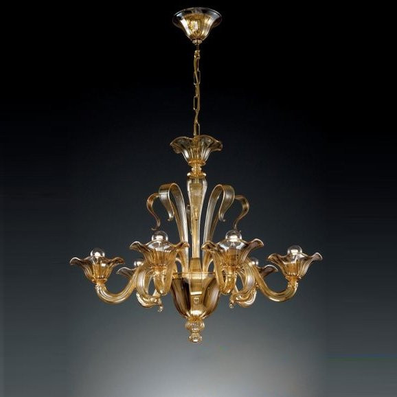 Люстра Vetri Lamp 939/6 Ambrato