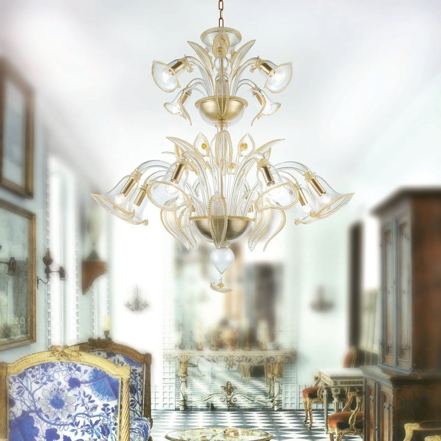 Люстра La Murrina Albinoni S/8+4 AO-2S