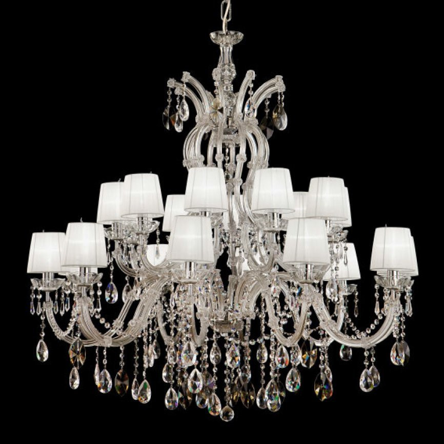 Люстра Renzo Del Ventisette L 14387/20 CP DEC. CROMO
