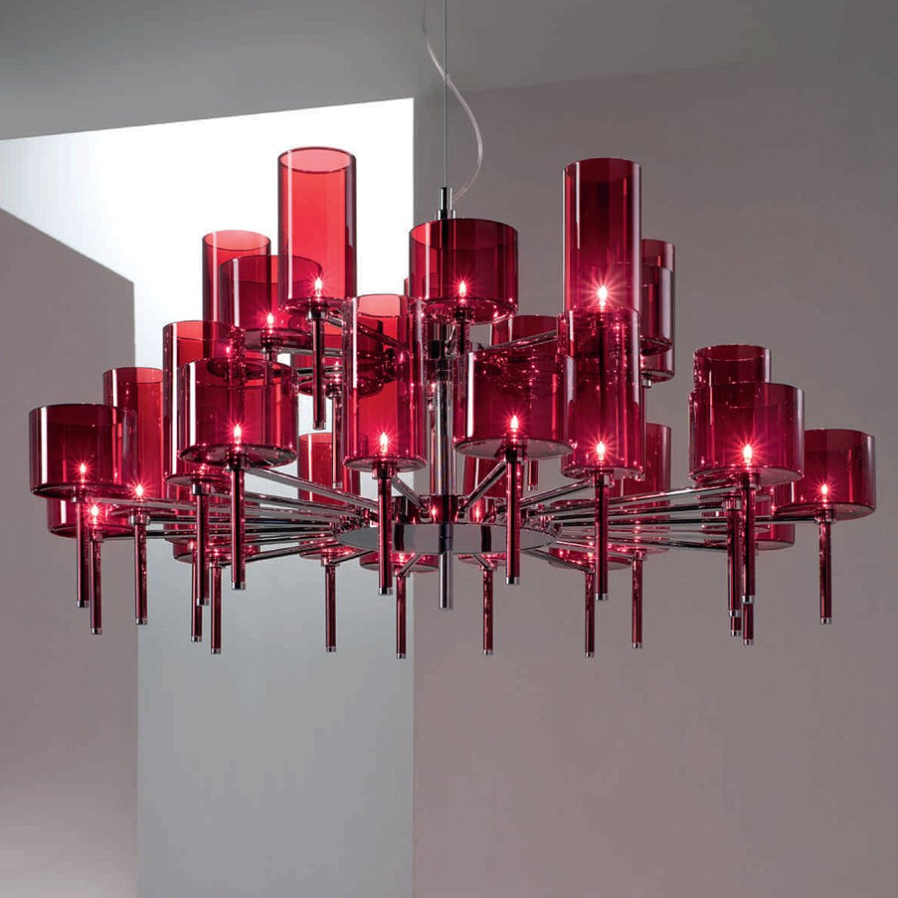 Люстра Axo Light Spillray SP SPIL 30 SPSPIL30RSCR12V