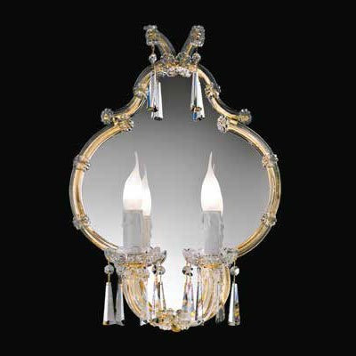 Бра Beby Group Novecento 420/2S Light gold CUT CRYSTAL