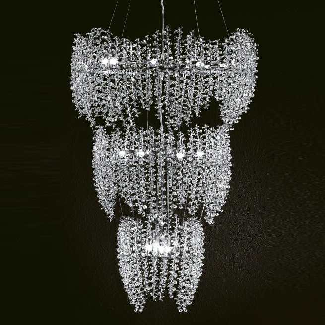 Подвесной светильник Renzo Del Ventisette Shine L 14218/18 SW DEC.CROMO