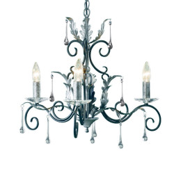 Люстра Elstead Lighting Amarilli AML3 BLK/SILVER