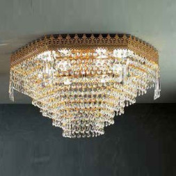 Потолочный светильник Beby Group Empire 1900/6/PL Bronze Brushed CUT CRYSTAL