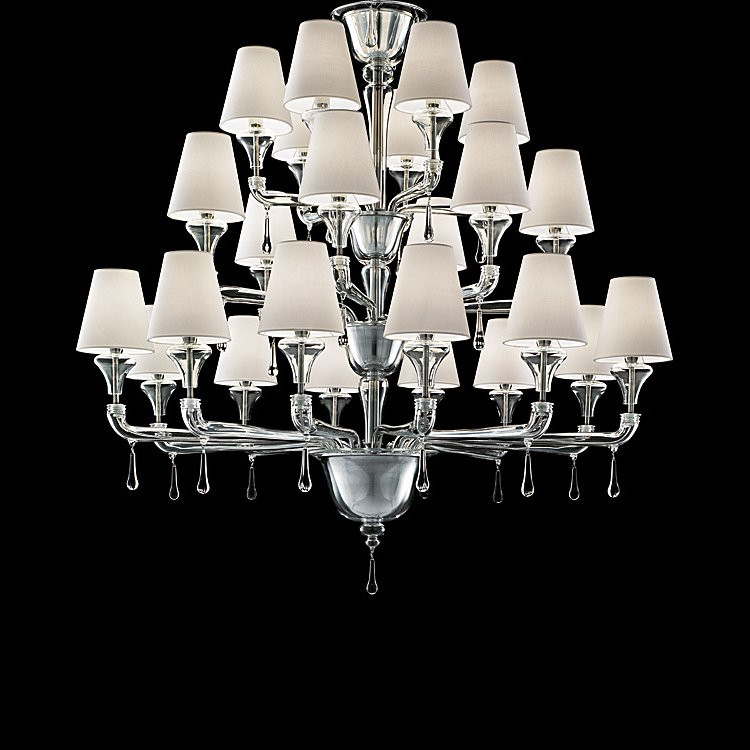 Люстра Barovier&amp;Toso Nevada 5549/24/CC/BB