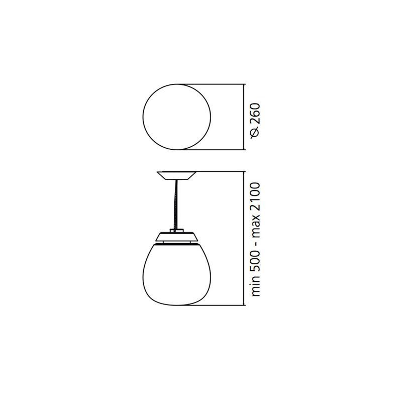 Подвесной светильник Artemide Empatia 26 1819010A
