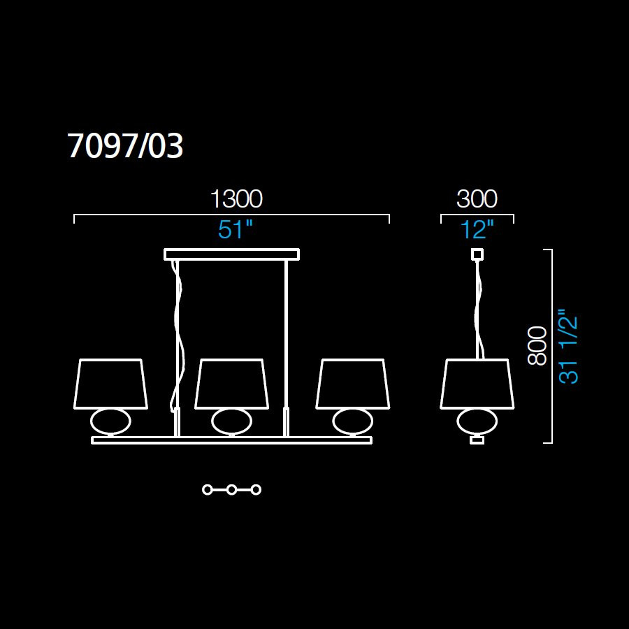 Подвесной светильник Barovier&amp;Toso Matrioska 7097/03/IC/NN