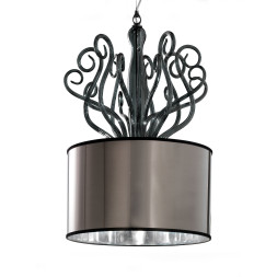 Подвесной светильник Euroluce Yncanto S1 CURL SHADE Fume