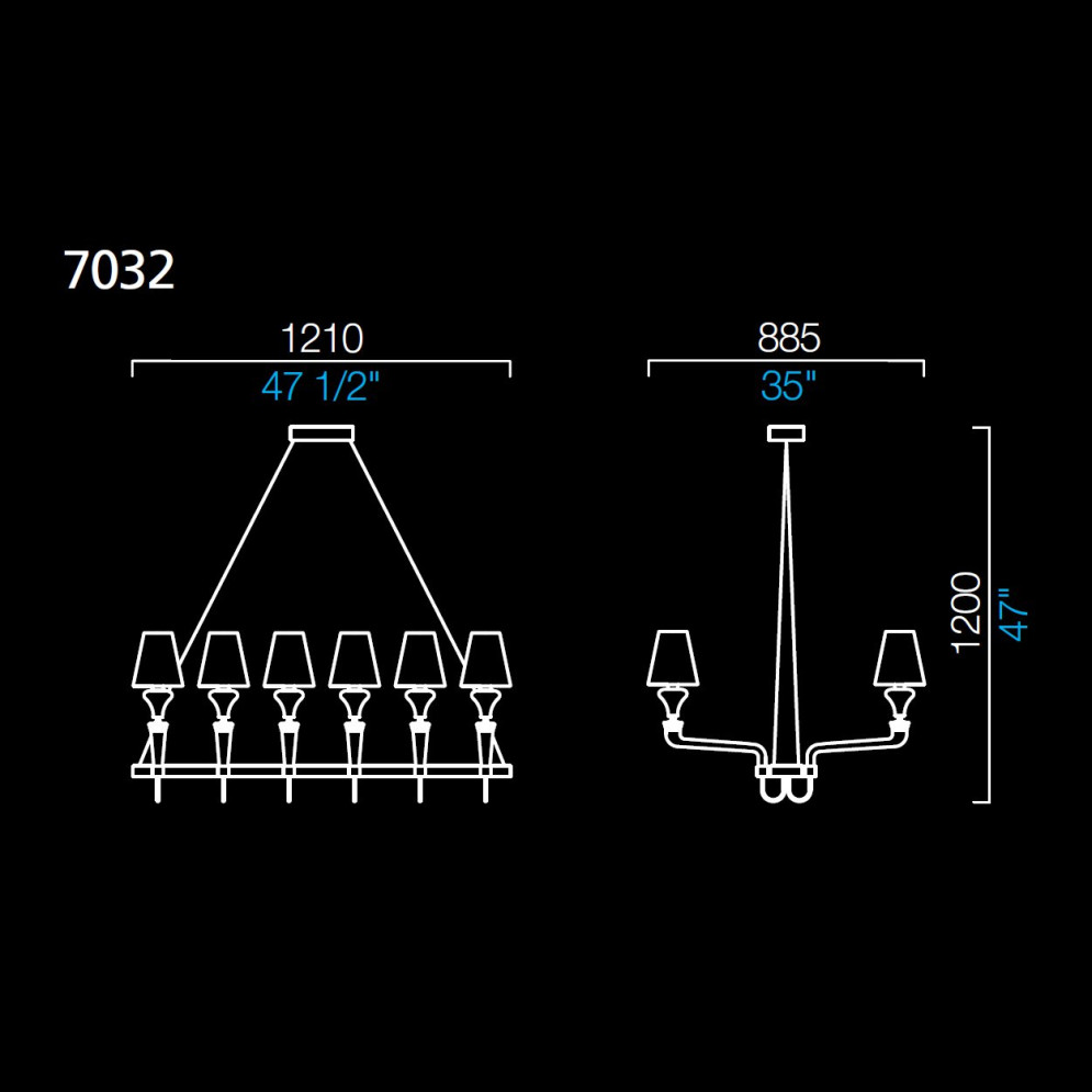 Люстра Barovier&amp;Toso Domo Nevada 7032/CC/BB