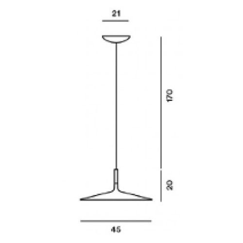 Подвесной светильник Foscarini Aplomb 195017 52