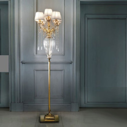 Торшер IlParalume MARINA 4434 1744/FL ORO 24K