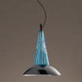 Подвесной светильник Euroluce Argo S1 LED small nickel Aquamarine