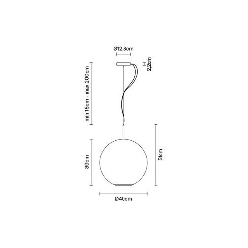 Подвесной светильник Fabbian Beluga Royal D57 A55 41