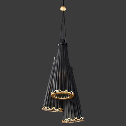 Подвесной светильник Euroluce Julienne S3 black