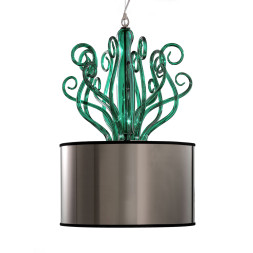 Подвесной светильник Euroluce Yncanto S1 CURL SHADE Green