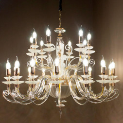 Люстра Euroluce Alicante Charm L12+6 gold