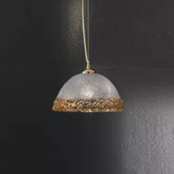 Подвесной светильник Vetri Lamp 1158/32 Cristallo/Ambra